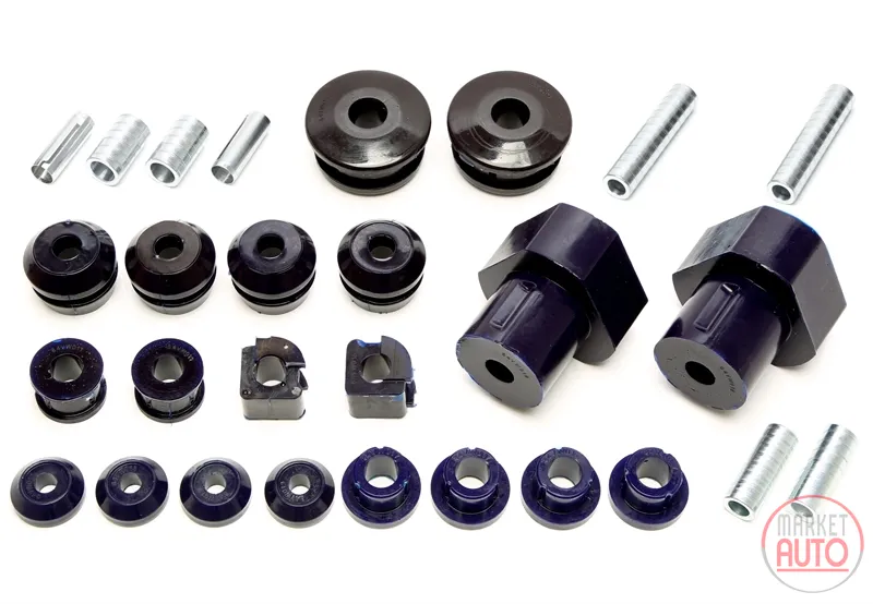 Kit de douilles PU essieu avant / arrière 28 pièces VW