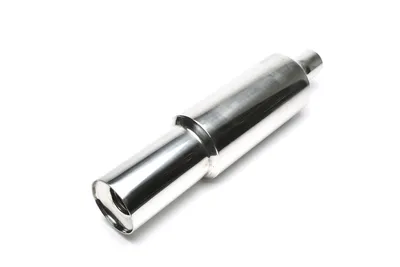Silencieux arrière sport en acier inoxydable universel 112 / 60mm rond