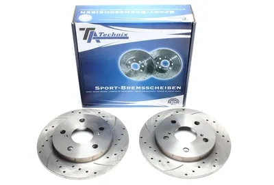 Disque de frein de sport perforé + fente Toyota