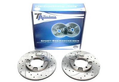Disque de frein de sport fixé à l'essieu avant perforé + fente + ventilé à l'intérieur Mitsubishi