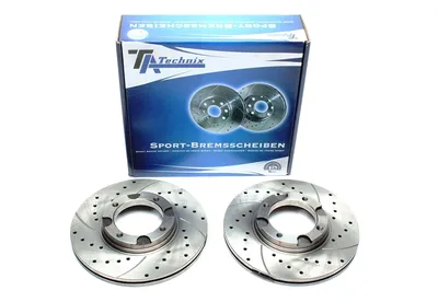Disque de frein de sport fixé à l'essieu avant perforé + fente + ventilé à l'intérieur Hyundai