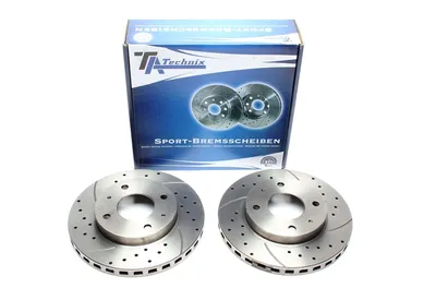 Disque de frein de sport fixé à l'essieu avant perforé + fente + ventilé à l'intérieur Hyundai