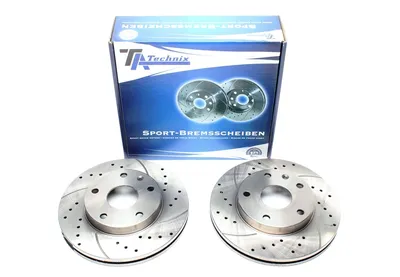 Disque de frein de sport fixé à l'essieu avant perforé + fente + ventilé à l'intérieur Daewoo