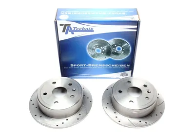 Disque de frein de sport fixé essieu arrière perforé + fente Daewoo