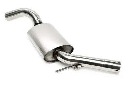 Silencieux intermédiaire en acier inoxydable VW