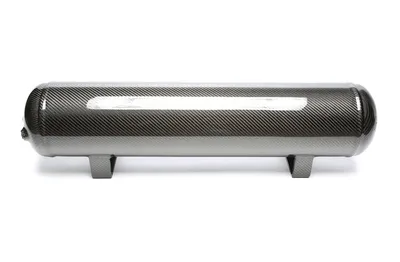 Réservoir d'air 19 litres / réservoir d'air noir avec placage de carbone réel