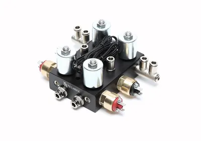 Bloc de valve solénoïde de 2/2 voies