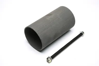 Universal 8" tube d'adaptateur + tige filetée, " boulon dans système