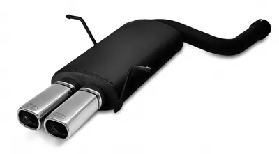 Sortie d'échappement sport BMW E46 6 cyl single inlet pipe, jedna rura dolotowa