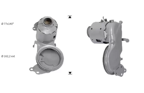 CATALYSEUR AUDI, SEAT, SKODA, VW