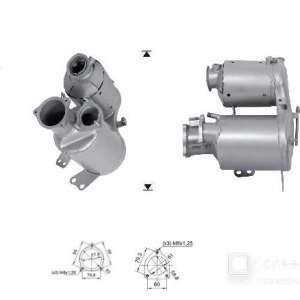 Filtre à particules AUDI 04L131601TX