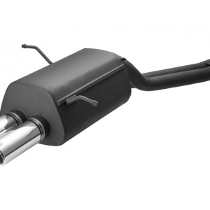 Échappement sport BMW E46 6 cilindros, dos tubos de admisión, doble tubo de admisión 325i 141kW