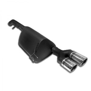 Échappement sport FIAT Bravo II con CUTOUT IN BUMPER, recorte en el parachoques 1,6 JTD 77/85/88kW