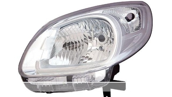 PHARE ELECTRIQUE GAUCHE CHROME H4 TP.KT. 260602665R
