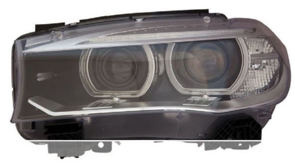 FARO.IZ.EL.C/MOT.NEGRO.LED.D1S 63117317101