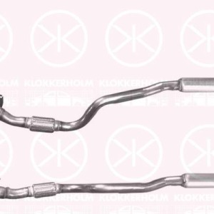 SILENCIEUX AVANT 96490132