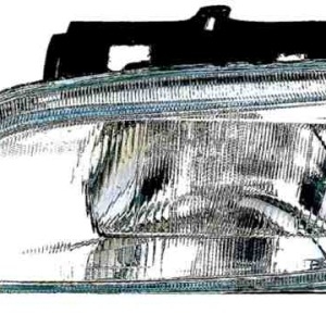 PHARE GAUCHE – H4-ELE/MAN 6204P6