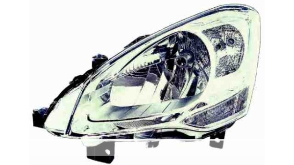 PHARE GAUCHE. ELEC H4 6208K6
