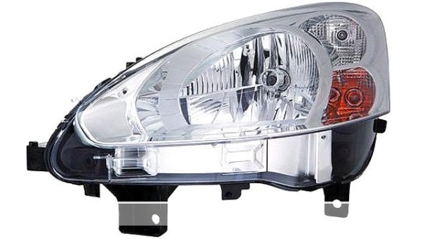 HEADLAMP.LEFT.ELECT.HEADLAMP.W/MOT.H4 9677202480