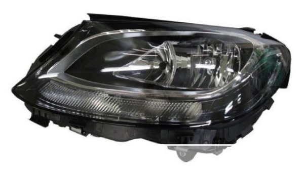 FARO.IZ.EL.C/MOT.NEG.LED.H7+H7 A2059066402