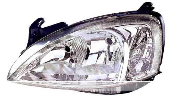 PHARE I-H7+H7-TRANSPARENT .-EL-T.VALEO 1216000