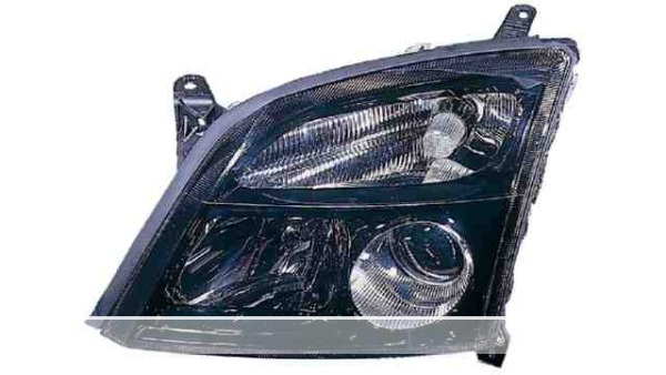 PHARE GAUCHE.H7+H7 NOIR-ELE 1216129