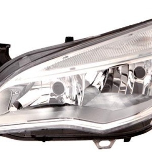 PHARE ELECTRIQUE GAUCHE AVEC CHROME H7+H7 CHROME H7+H7 1216181