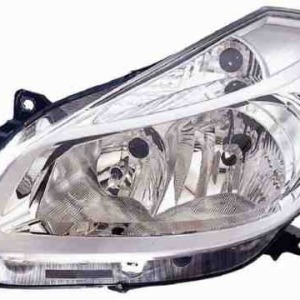 LAMPE FRONTALE GAUCHE-H7+H7-ELEC-CHROME 7701061071