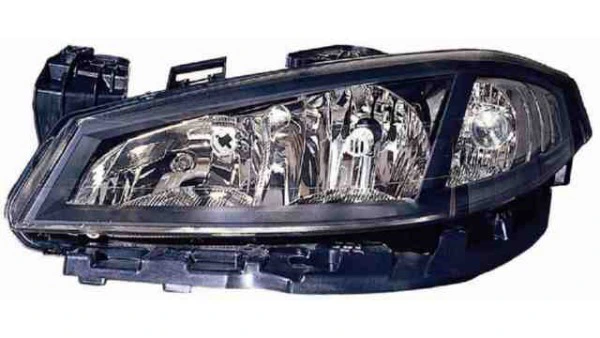 LAMPE FRONTALE GAUCHE-H1+H7-ELE-NOIR 7701061669