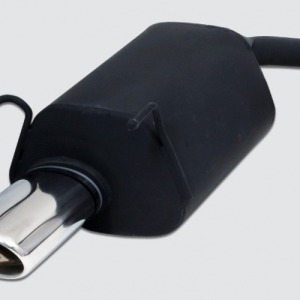 Échappement sport OPEL Vectra C HB & SD sin entalladura en el parachoques sin Ausschnitt en StoBsstange 1,8 16V 81/90/103kW