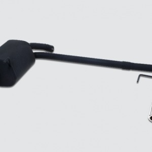 Échappement sport OPEL Vectra C HB & SD sin entalladura en el parachoques sin Ausschnitt en StoBsstange 2,2 DTi 86/92kW
