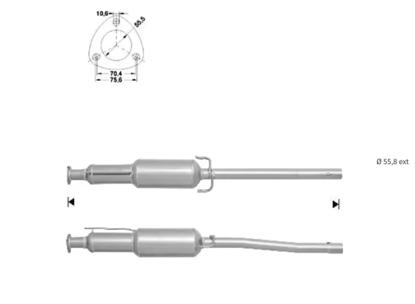 Filtre a particules SAAB 9-5 1.9TD