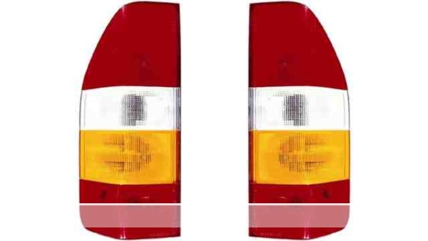 GROUPE OPTIQUE ARRIÈRE GAUCHE AMBRE-ROUGE 8260756
