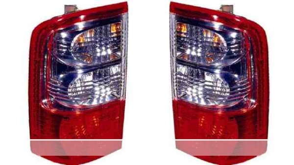 MONTANT ARRIÈRE GAUCHE BLANC-ROUGE 26555VC30A