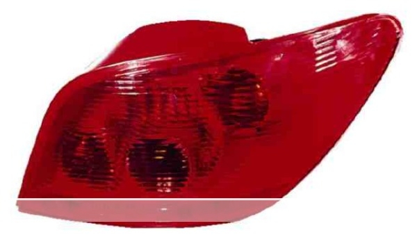 GR.OPT.ARRIÈRE GAUCHE L.-H7+H1+H1-EL.AVEC/MOTEUR ROUGE 6350P3