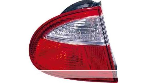 GR.OPT.ARRIÈRE.CÔTÉ.EXTÉRIEUR.GAUCHE.BLANC-ROUGE 1M694511101C