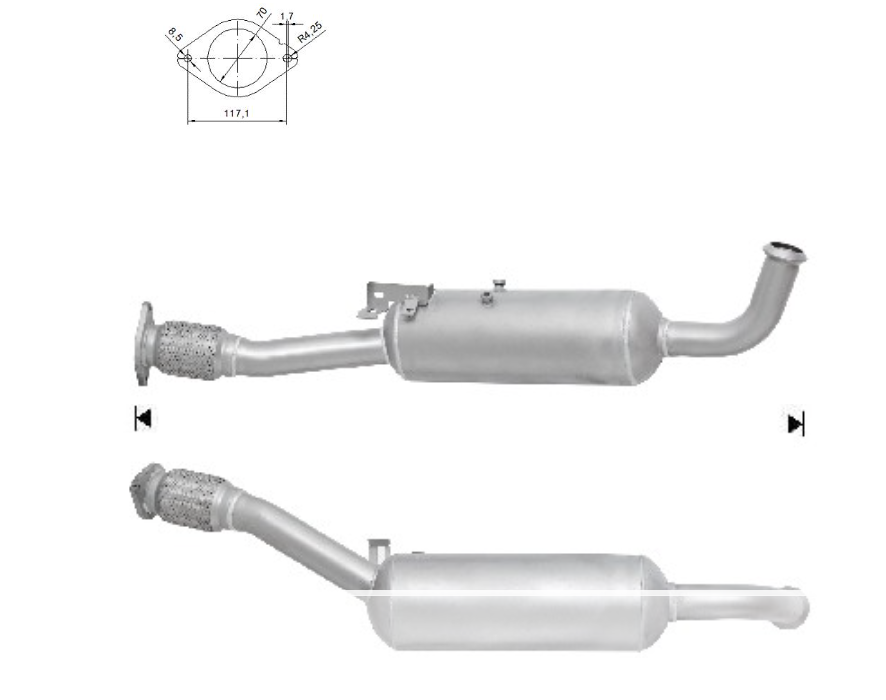 DPF NISSAN PRIMASTAR 2.0TD DCI