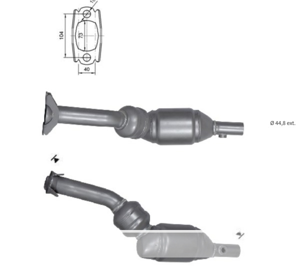 CATALYSEUR DACIA 200108408R