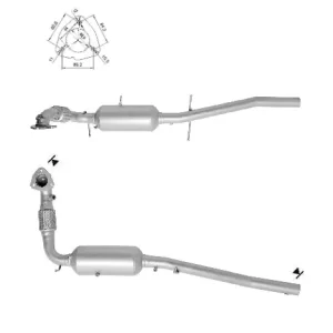 Filtre a particules FORD TRANSIT 2.2TD