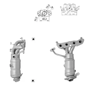 CATALYSEUR TOYOTA URBAN CRUISER 1.3i