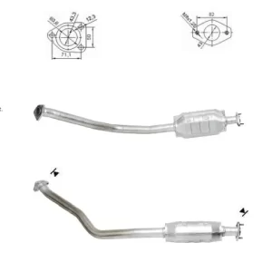 CATALYSEUR DAIHATSU TERIOS 1.3i