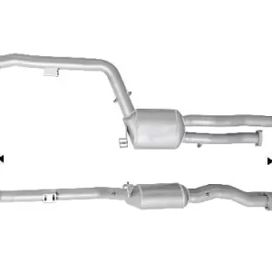 Filtre a particules MERCEDES W219, W211