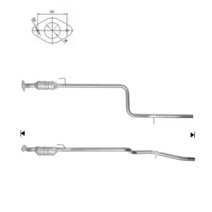 CATALYSEUR FIAT DOBLÓ 1.9D