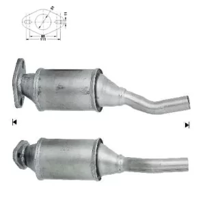 CATALYSEUR FIAT SEICENTO 0.9i