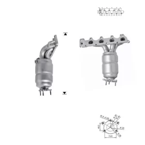 CATALYSEUR FIAT STILO