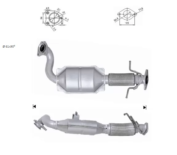 CATALYSEUR FORD 1.8TD