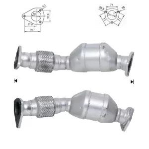 CATALYSEUR SKODA SUPERB 1.9TDi