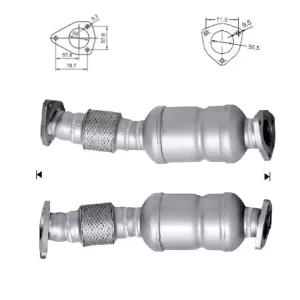 CATALYSEUR AUDI A4 1.9 TDI