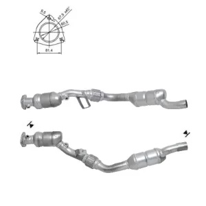CATALYSEUR AUDI A4 2.4i DROIT
