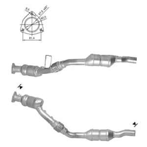 CATALYSEUR AUDI A4 2.4i GAUCHE